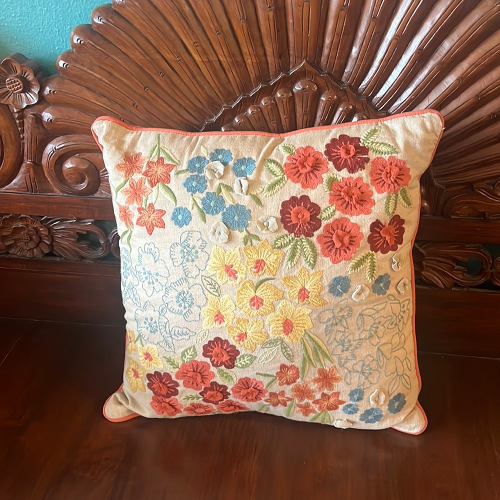 Pier 1 Throw Pillow